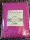 Elegant Comfort Twin XL Fitted Bed Sheet 1500 Thread Count Magenta Purple