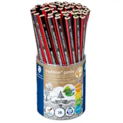 Staedtler Jumbo Triangular Graphite Pencils 2B [Tub 50]