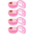 Set of 2 Nail Polishing Head Cleaning Brush Portable Drill Cleaner
