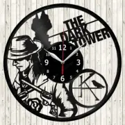 Dark Tower Movie Vinyl Record Wall Clock Decor Handmade 1949