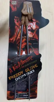 A Nightmare on Elm Street Freddy Kreuger Glove Chopsticks Loot Crate Exclusive