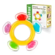Haakaa Silicone Ferris Wheel Teether - Freezer Teething Toy for Babies 3-6 Month