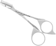 Seki Edge Ss-605 Eyebrow Comb Scissors, Stainless Steel