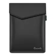 Black Fireproof Document Bag (2200℉),15”x 11”Waterproof and Fireproof Money B...