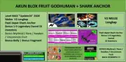 Blox Fruit Acc - GODHUMAN + SHARK ANCHOR [Level MAX] - FAST DELIVERY