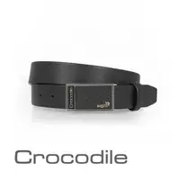 在飛比找momo購物網優惠-【Crocodile】鱷魚皮件 真皮扣式皮帶 0101-40