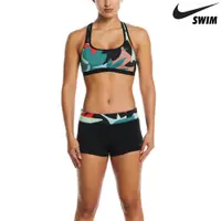 在飛比找蝦皮購物優惠-NIKE SWIM 戶外游泳休閒套裝 原野花卉 運動型上衣 