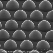 Patterned Sappire Substrate Microstructured Sapphire Wafers 10X10X0.65mm