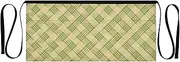 [Joitme] Chic Plaid Green Beige Server Apron Men, Restaurant Aprons for Servers, Short Apron, Tool Apron for Women, Chic Plaid Green Beige