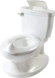 Summer Infant My Size Potty, White - Realistic Potty Training Toilet Looks and Feels Like an Adult Toilet - Easy to Empty and Clean