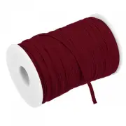 Flat Elastic Band for Sewing 1/8" x 109 Yards Purple Red Stretch Strap Roll
