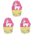 3PK Bomb Cosmetics Drama Llama Bath Bomb Mallow Body Skin Fragrance Tub Fizzies