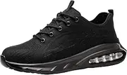 [ZHENSI] Women's Steel Toe Cap Shoes Lightweight Safety Sneakers Mesh Breathable Comfortable Work Shoes