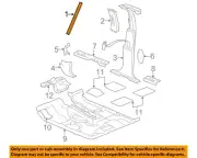 CHRYSLER OEM 07-10 Commander Interior Trim-WS Pillar Trim 5JP15BDXAD