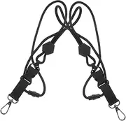 Angoily 2Pcs Heavy Duty Lanyards with Hook for Id Badges and Keys Comfortable Neck Hanging Strap for Teachers and Professionals and Easy to Install