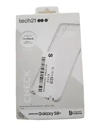 Tech21 Evo Check Case Cover for Samsung Galaxy S8+ Plus Clear White. New Inbox