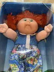 Red Head Exclusive Cabbage Patch Kids Vintage With Box 1995 With Teeth