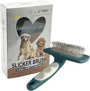 Doodle & Poodle Brush for Dog Grooming,Slicker Dog Brush for Dogs Goldendoodles, Long/Curly-Haired Dog Brushes,Large Dog Slicker Brush for Removing Loose Hair,Undercoat