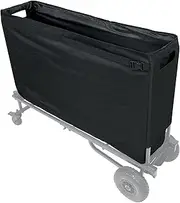 Rockville CART-WAG Huge DJ Gear Bag, Water-Resistant Nylon, Padded Compartments, Adjustable Strap, for Rock Cart Pro DJs
