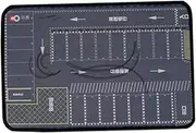 Amagogo 1/64 Parking Lot Mini Car Garage Underground Garage for Diecast Car Model Layout Diorama, Round Corner Mat