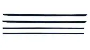 FM-65FWC Ford 1965-66 Mustang Window Belt Line Weatherstrip Set (4pc) - Fastback