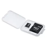 Sanwa Supply Memory Card Clear Case (Set of 6 for microSD cards) FC-MMC10MICN