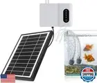 iYeHo Solar Aquarium Air Pump Water Oxygen Aerator Pump Fish Tank Oxygenator