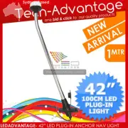 12V 105CM ALL ROUND RIDING LED PLUG-IN ANCHOR NAVIGATION BOAT/YACHT/MARINE LIGHT