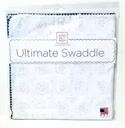 Ultimate Swaddle - Sterling Sparklers on White