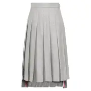 [Thom Browne] Wool Flannel Pleated Skirt Women