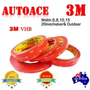 3M VHB High strength Double-sided Clear Transparent Acrylic Adhesive Tape Home-A