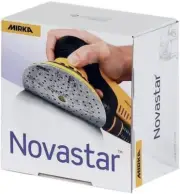 Mirka® NOVASTAR 150mm abrasive sanding discs (box of 100 discs)