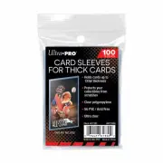Ultra Pro 130pt Thick Card Soft Sleeves 100, 200, 500, 1000, & 5000