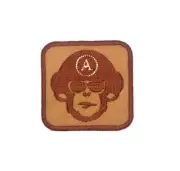Monkey Head Patch - Sew-on and Hook & Loop style's