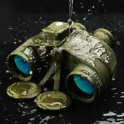 10x50 Nitrogen BAK4 Optics Binoculars Military Telescope W/ Rangefinder Compass