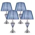 4X LED Elegant Table Lamp Warm Shade Desk Lamp Bedside Sofa Living Room Light