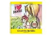 West Design Creativity for Kids Junior Selection I Love Horses Artivity Book
