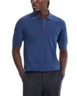 Jack Victor Cotton & Silk Knit Polo Shirt