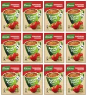 12 KNORR Tomato with Noodles Instant Soup Sachets 19g 0.67oz