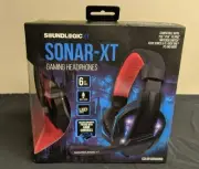 Sound Logic Sonar-XT Gaming Headphones With LED Lights & 6 Foot Long Cord