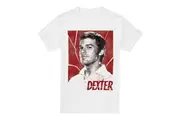Dexter Mens Poster T-Shirt (White) - UTTV7144