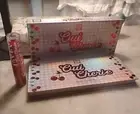 THE BEAUTY CROP Oui Cherie Eyeshadow Palette 21 Pan + Rouge Lipstick Full Sz
