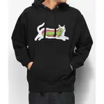 現貨 RIPNDIP HOODIE 中指貓 外星人 黑色 帽T