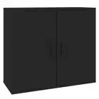 Sideboard Black 80X33x70 Cm Engineered Wood Wood Sideboards & Buffets