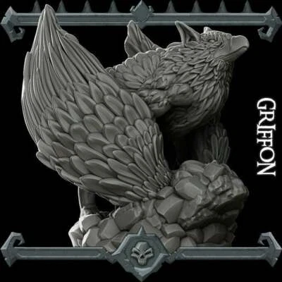 Griffon - Griffin - Gryphon - Wargaming Miniatures Monster Rocket Pig Games D&D,