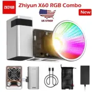 Zhiyun Molus X60 RGB Combo Full-Color LED Video Light Continuous Lighting APP