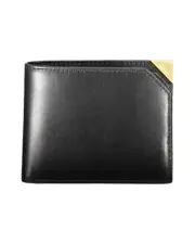 Calvin Klein Minimalist Leather Wallet - Wallets & Pouches - Black -Size One