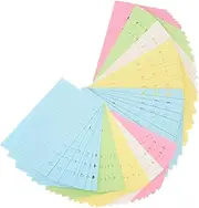 SHINEOFI Budget Planner Refills A6 Binder Paper 6-Hole Inserts for Journal Notebook