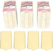 Cake Board Cake Cardboard Cake Base Board Golden Mini Rectangular Display Tool for Bakery Coffee Shop Wedding Birthday Baby Shower Party Afternoon Tea Food Grade Gold Cardboard