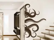 Octopus Wall Decal Vinyl Sticker Decals Tentacles Fish Deep Ocean Animals NS1012